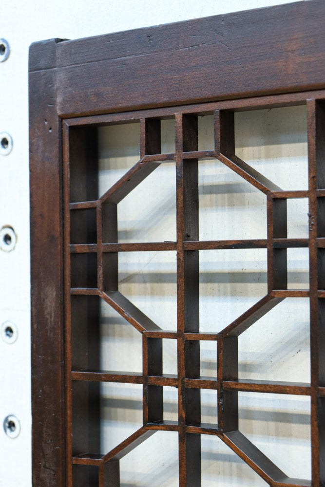 蜀江組子が全面に浮かぶ小型欄間　EZ2796ab　在庫(a:4 b:2)枚