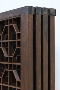 蜀江組子が全面に浮かぶ小型欄間　EZ2796ab　在庫(a:4 b:2)枚