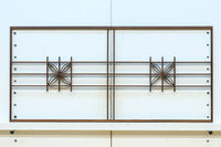 七宝組子装飾が引き立つ小型欄間素材　EZ2804a　在庫４枚