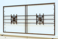 七宝組子装飾が引き立つ小型欄間素材　EZ2804a　在庫４枚