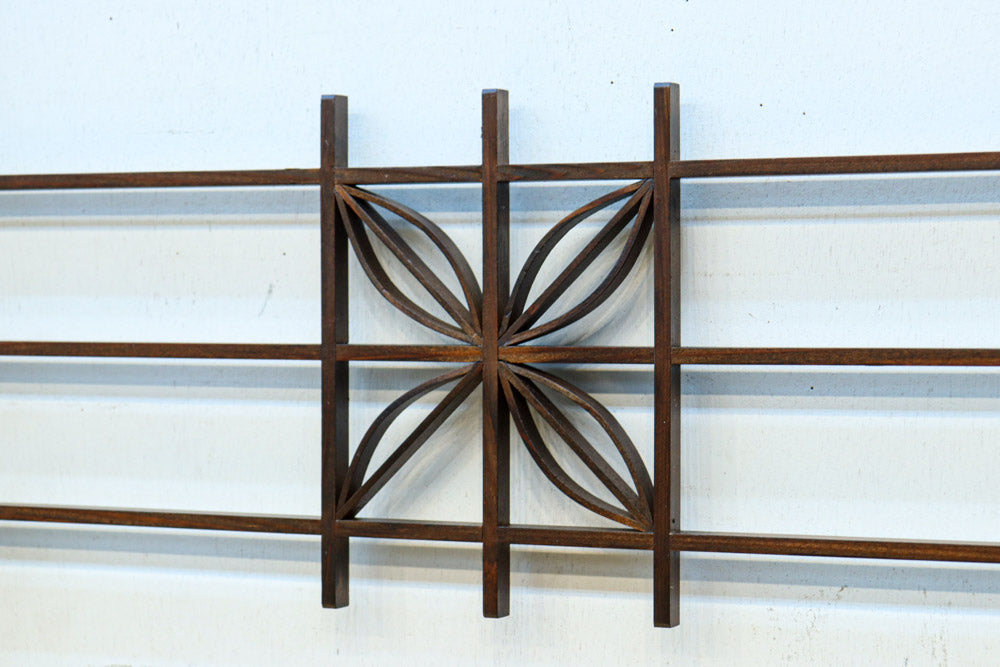 七宝組子装飾が引き立つ小型欄間素材　EZ2804a　在庫４枚