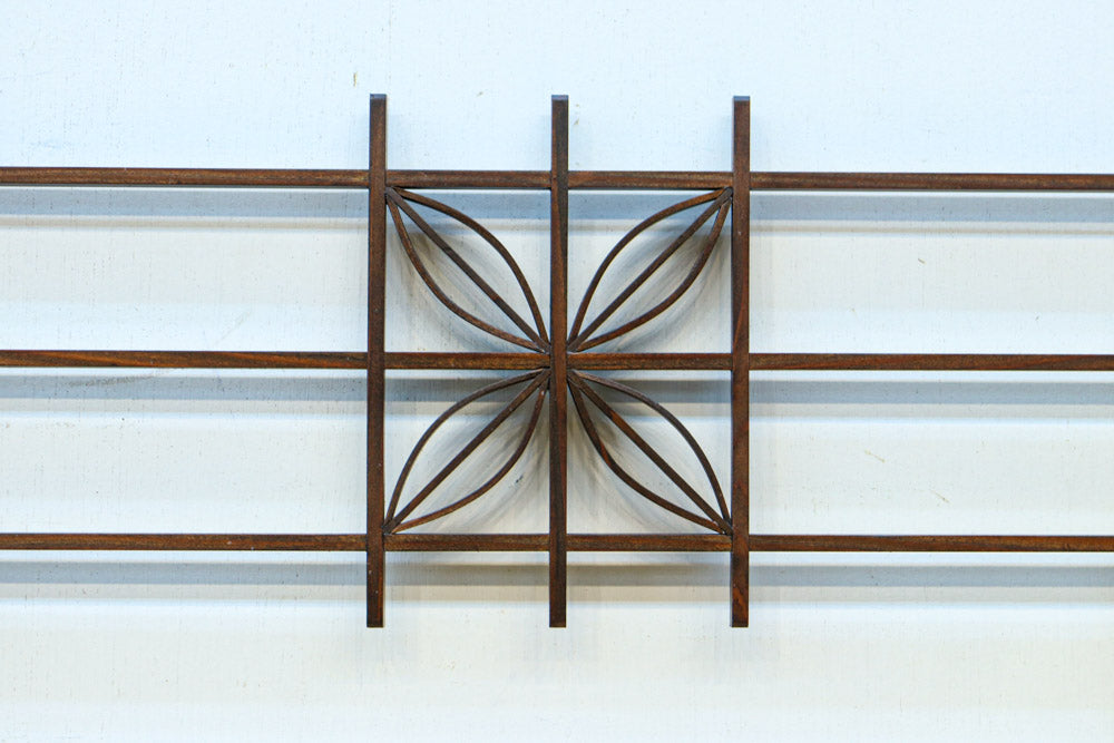 七宝組子装飾が引き立つ小型欄間素材　EZ2804a　在庫４枚