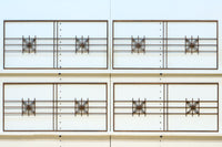 七宝組子装飾が引き立つ小型欄間素材　EZ2804a　在庫４枚