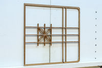 シンプルデザイン！！七宝組子装飾で風情ある小型欄間素材　EZ2805b　在庫４枚