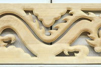 軽やかな龍の姿で愛嬌あるレリ－フ調彫刻飾り　EZ2806　在庫5枚