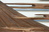 雄大な富士山と松の風景が美しい彫刻欄間　EZ2810　在庫1枚