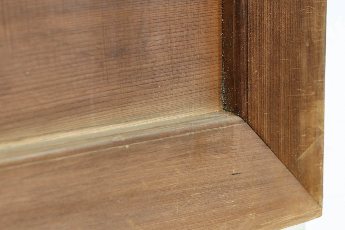 雄大な富士山と松の風景が美しい彫刻欄間　EZ2810　在庫1枚