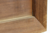 雄大な富士山と松の風景が美しい彫刻欄間　EZ2810　在庫1枚