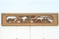 力強い鷹を描いた立体感のある彫刻欄間　EZ2813ab　在庫(a:1 b:1)枚