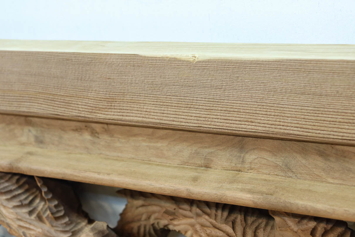 立体感ある梅や菊を華やかに描く彫刻欄間　EZ2814ab　在庫(a:1 b:1)枚