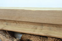 立体感ある梅や菊を華やかに描く彫刻欄間　EZ2814ab　在庫(a:1 b:1)枚