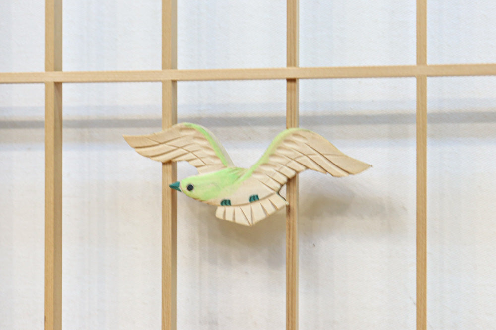 冠雪した富士を望む窓絵の気品ある書院セット　EZ2815　在庫4枚1組