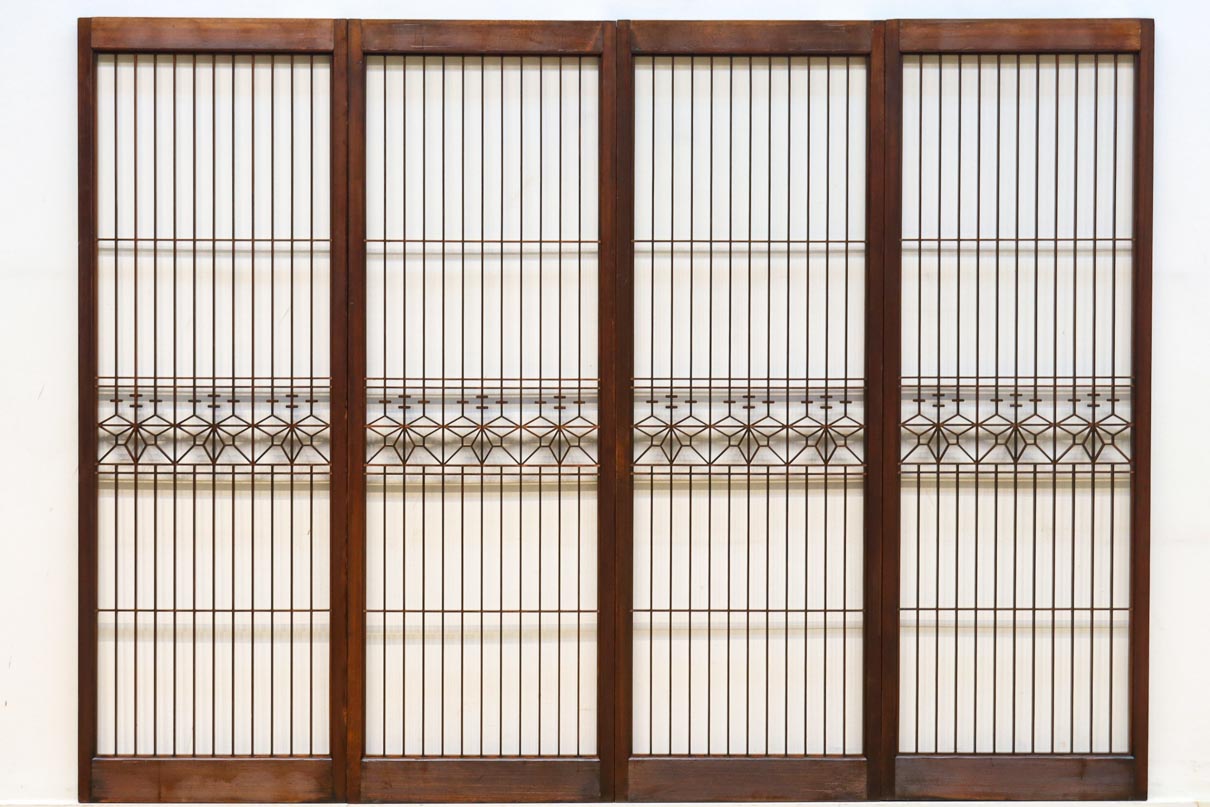 桐帯模様のモダンで美しい書院　EZ2816　在庫4枚