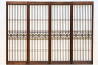 桐帯模様のモダンで美しい書院　EZ2816　在庫4枚