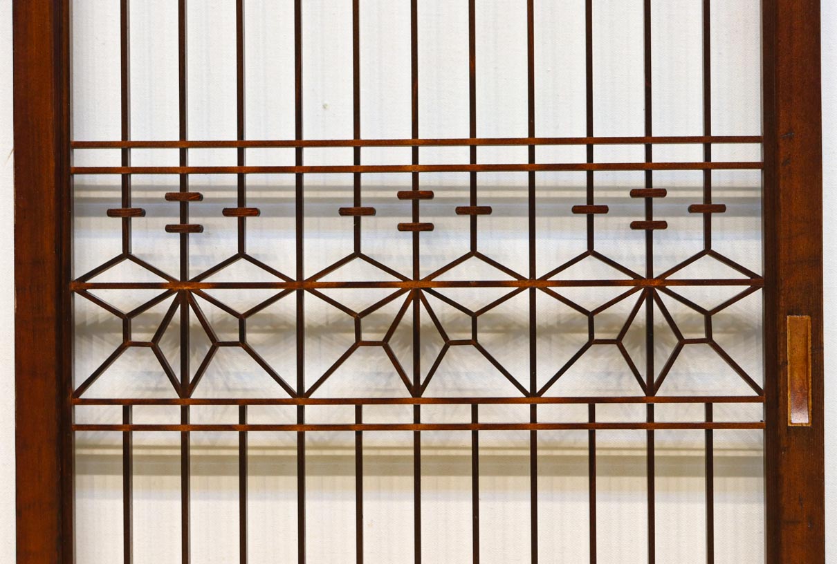 桐帯模様のモダンで美しい書院　EZ2816　在庫4枚