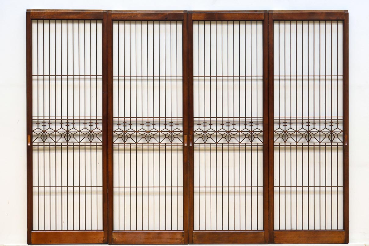 桐帯模様のモダンで美しい書院　EZ2816　在庫4枚