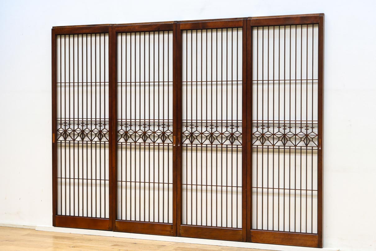 桐帯模様のモダンで美しい書院　EZ2816　在庫4枚