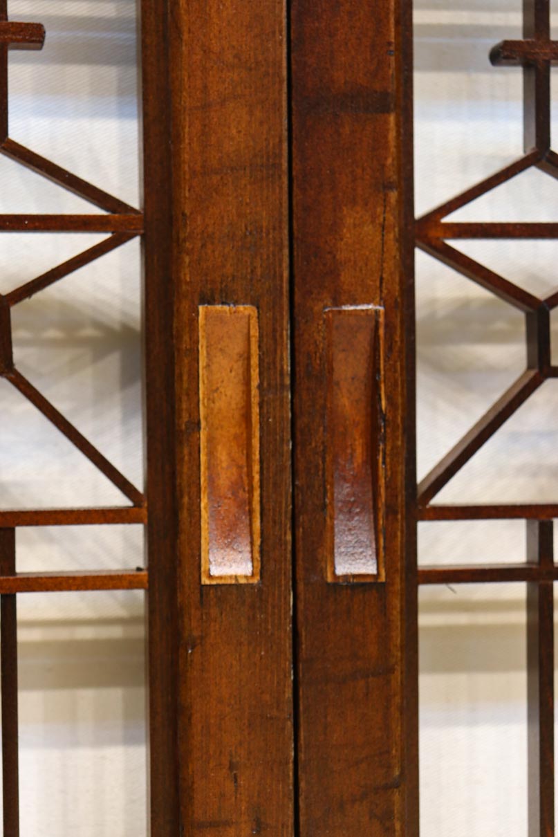 桐帯模様のモダンで美しい書院　EZ2816　在庫4枚