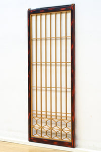 美しい朱漆枠の上品な書院　EZ2817　在庫4枚　