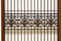 桐組子帯装飾と幾何学組子で雅な面持ちある書院　EZ2818　在庫4枚