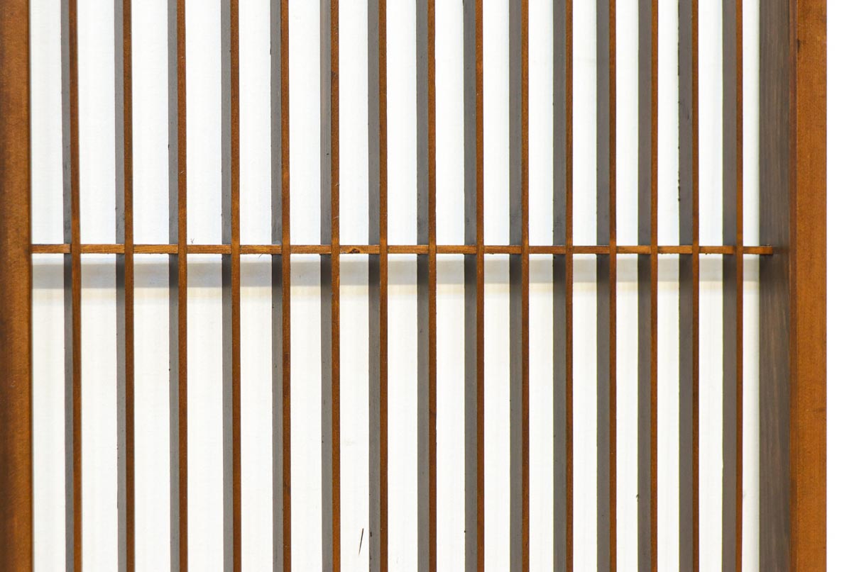 松皮菱格子を添えた落ち着きある書院　EZ2819　在庫4枚