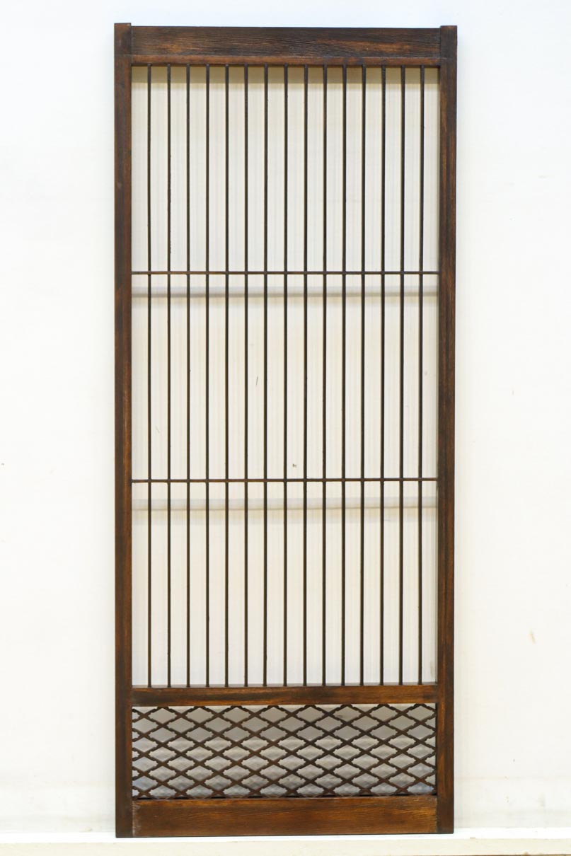 松皮菱格子を添えた落ち着きある書院　EZ2819　在庫4枚