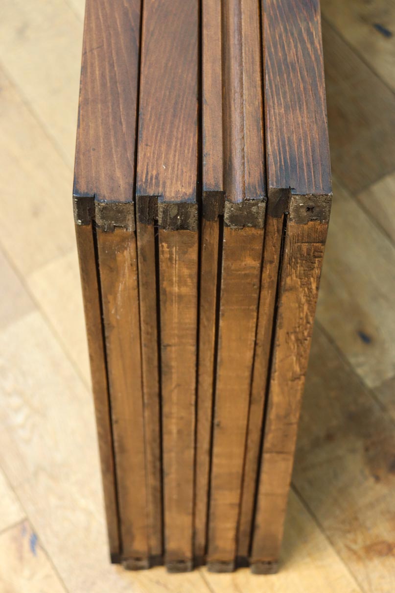 松皮菱格子を添えた落ち着きある書院　EZ2819　在庫4枚