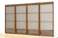 松皮菱格子を添えた落ち着きある書院　EZ2819　在庫4枚