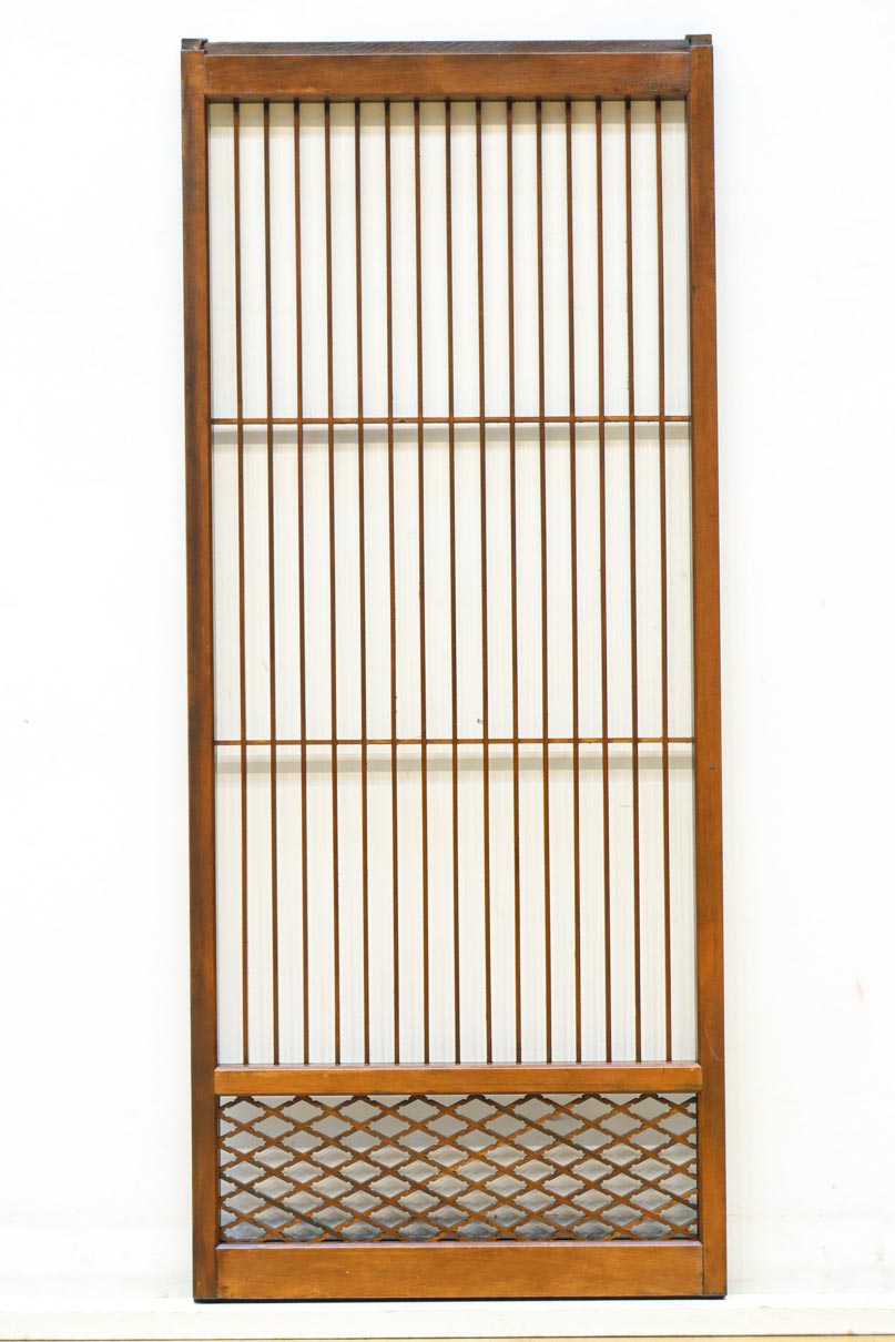 松皮菱格子を添えた落ち着きある書院　EZ2819　在庫4枚