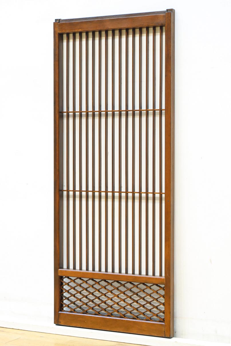 松皮菱格子を添えた落ち着きある書院　EZ2819　在庫4枚