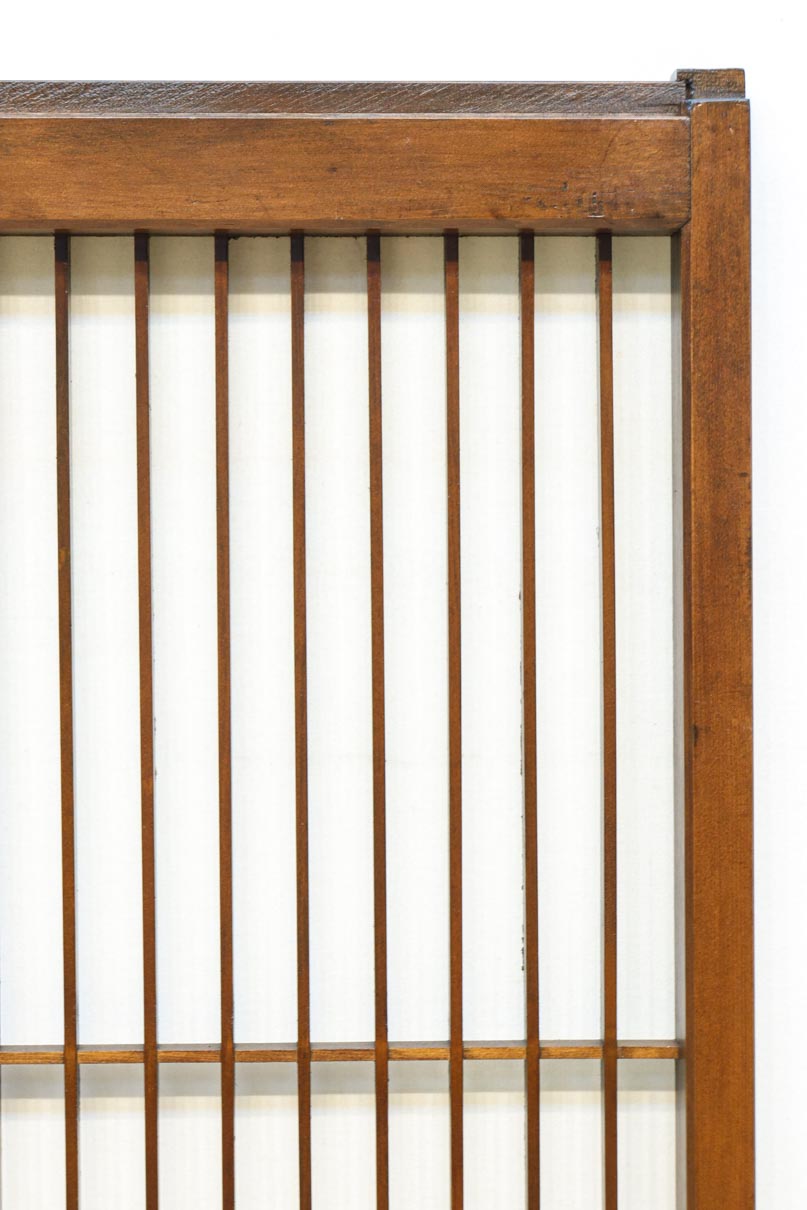 松皮菱格子を添えた落ち着きある書院　EZ2819　在庫4枚