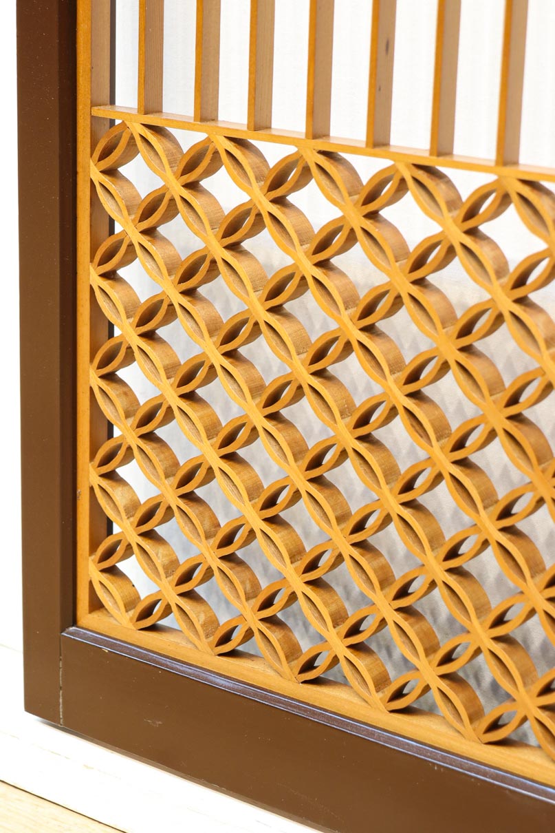 上品な七宝組子が上質感のある書院　EZ2820　在庫3枚