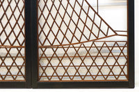 投網を描いたモダンな雰囲気の書院セット　EZ2821　在庫2枚1組