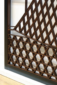 投網を描いたモダンな雰囲気の書院セット　EZ2821　在庫2枚1組