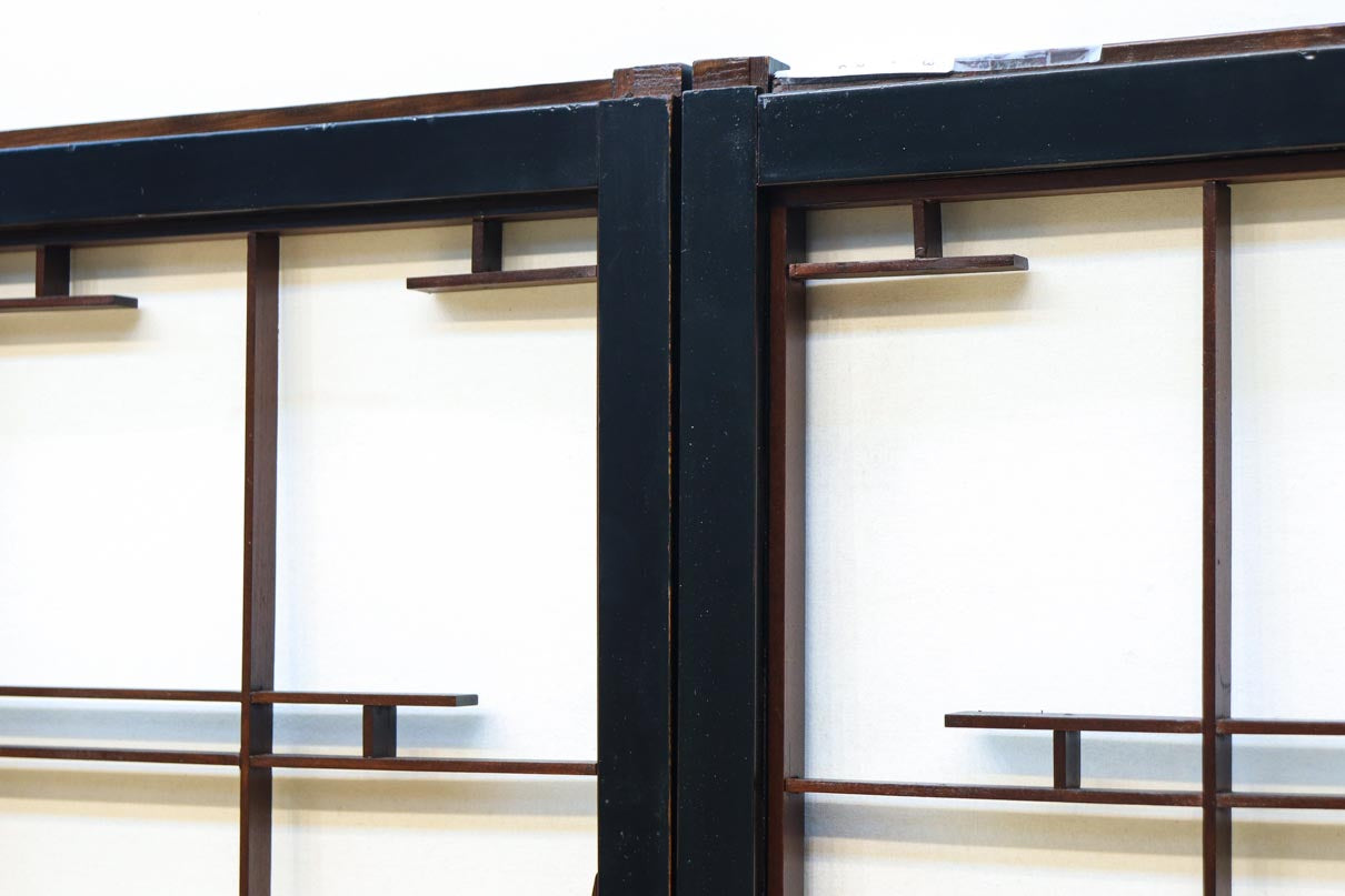 投網を描いたモダンな雰囲気の書院セット　EZ2821　在庫2枚1組