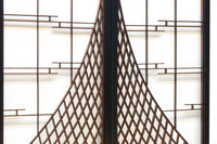 投網を描いたモダンな雰囲気の書院セット　EZ2821　在庫2枚1組