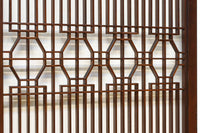 蜀江と香図の幾何学模様が見応えのある書院　EZ2822　在庫2枚