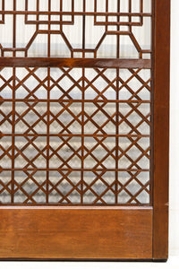 蜀江と香図の幾何学模様が見応えのある書院　EZ2822　在庫2枚