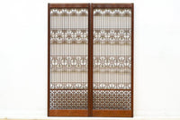 蜀江と香図の幾何学模様が見応えのある書院　EZ2822　在庫2枚