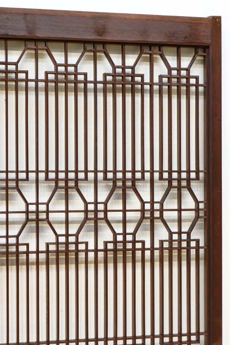 蜀江と香図の幾何学模様が見応えのある書院　EZ2822　在庫2枚