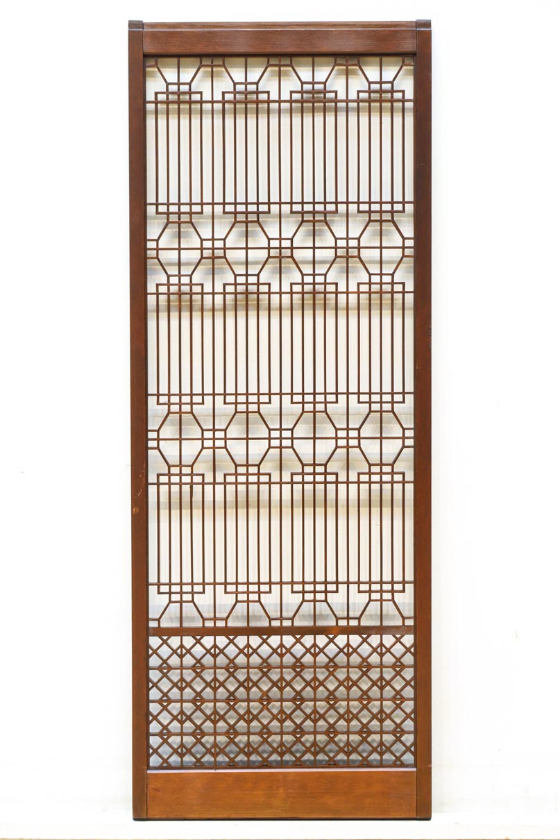 蜀江と香図の幾何学模様が見応えのある書院　EZ2822　在庫2枚