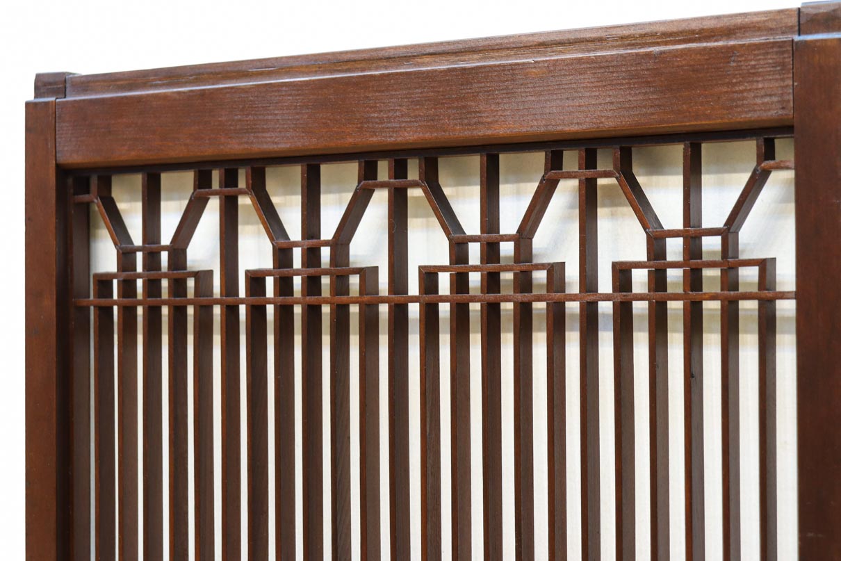 蜀江と香図の幾何学模様が見応えのある書院　EZ2822　在庫2枚