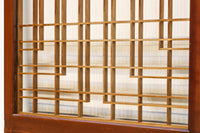 シンプルな幾何学模様で洗練された書院　EZ2823　在庫2枚