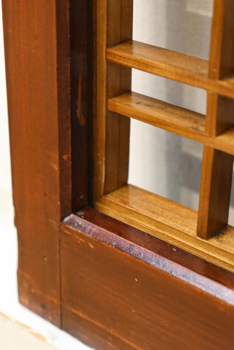 シンプルな幾何学模様で洗練された書院　EZ2823　在庫2枚