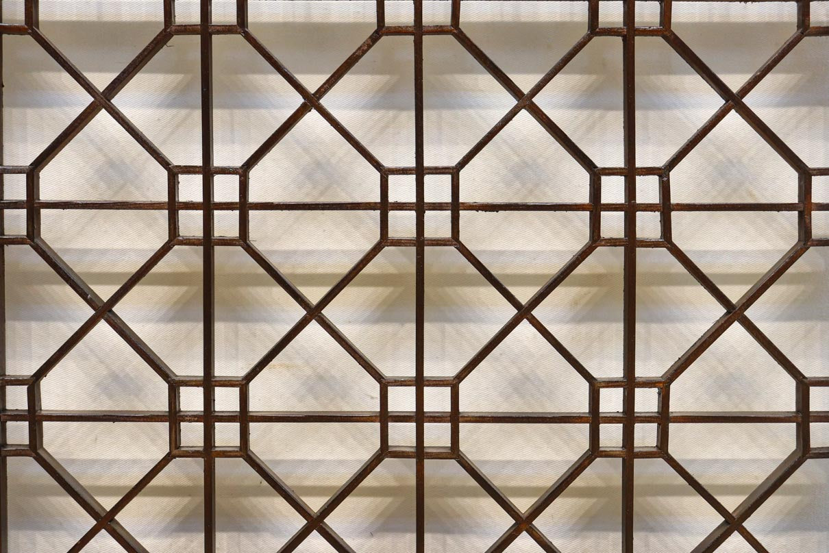 重ね蜀江組子で風情ある書院　EZ2824　在庫2枚