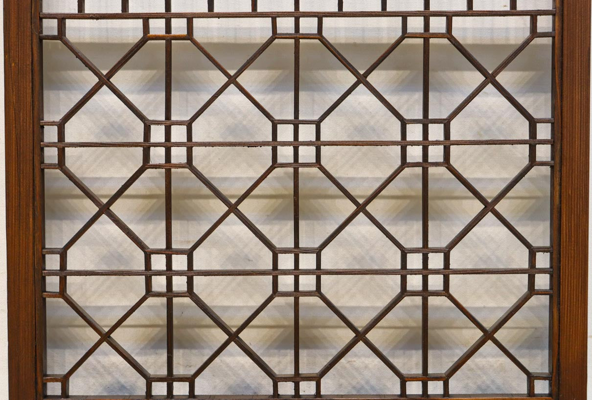 重ね蜀江組子で風情ある書院　EZ2824　在庫2枚