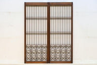 重ね蜀江組子で風情ある書院　EZ2824　在庫2枚
