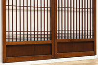 富士の頂をシンプルに描いた書院セット　EZ2825　在庫2枚1組