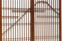 富士の頂をシンプルに描いた書院セット　EZ2825　在庫2枚1組