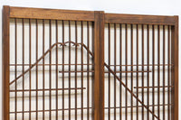 富士の頂をシンプルに描いた書院セット　EZ2825　在庫2枚1組